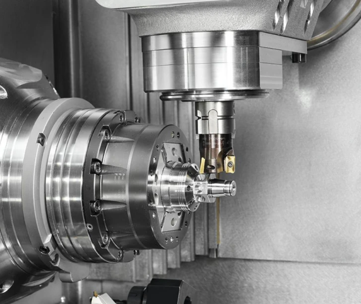 Mill-turn machining process